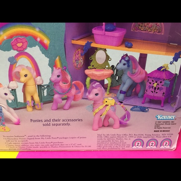 MY LITTLE PONY G2 NWT VTG 1997 GARDEN PLAYCASE w/ACCESSORIES ORIGINAL BOX RARE - Picture 4 of 10